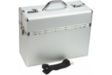 45100 Valise de pilote Alpha 47 x 36,5 x 20 cm (Aluminium) (Import Allemagne)