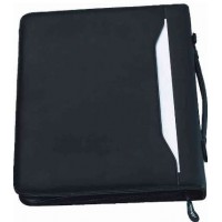  Serviette classeur 4 Anneaux "AREZZO" A4 Similicuir Noir