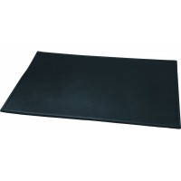 sous-main, vrai cuir, couleur noire, 650x450 mm