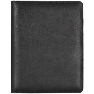 30058 Cremona II Porte-Documents en Cuir Nappa Noir 32 x 25 x 2 cm