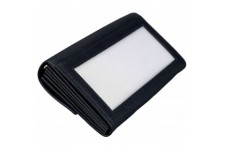 42063 Portefeuille de Serveur en Cuir Noir 17,5 x 10 x 3 cm