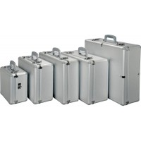 Multifunktions - Koffer Stratos III, Aluminium Aktenkoffer, Alu Dokumentenkoffer, Aluminiumkoffer Mallette, 46 cm, 13 liters, Ar