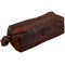 Trousse en cuir de vachette de Pride and Soul Marone