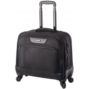 Valise a  roulettes Business Star en nylon pour ordinateur portable Noir 42,57 l