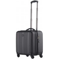 2 in 1 Reisetrolley, Rollkoffer aus ABS Kunststoff, Reisekoffer mit doppelten 360° Leichtlaufrollen Bagage Cabine 41 Centimeters