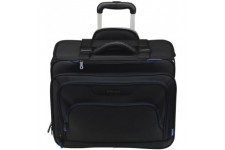 Businesstrolley PIONEER, Pilotenkoffer aus Polyester, Businesskoffer mit Organizer-Fach Bagage cabine 47 centimeters 28 Noir (Sc