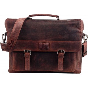 Fierte et ame Businesstasche sac de sport Nuage, 38 cm, 11 L, Brown