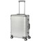 Valise a€ roulettes Orbit en Aluminium avec 4 roulettes Doubles a€ 360° Mallette, 54 cm