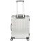 Valise a€ roulettes Orbit en Aluminium avec 4 roulettes Doubles a€ 360° Mallette, 54 cm