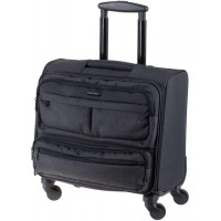 Valise a  roulettes 46144 Business Laptop Overnight Ronney en Nylon 600D avec 4 roulettes a  360° Anthracite 44 cm
