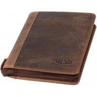 Pride & Soul 30123 Organiseur A5 Chrono en cuir veritable Marron 27 x 20,5 cm