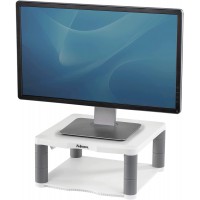Fellowes 91717 Support moniteur ergonomique Premium gris clair