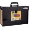 Fellowes 9352101 Trieur Accordeon Handifile Bankers Box - Noir & 7230801 Handifile Trieur accordeon, Rose