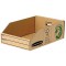 Lot de 50 Bac de rangement Bankers Box Earth, 200 x 280 x 102 mm, en carton recycle naturel