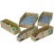 Lot de 50 Bac de rangement Bankers Box Earth, 200 x 280 x 102 mm, en carton recycle naturel