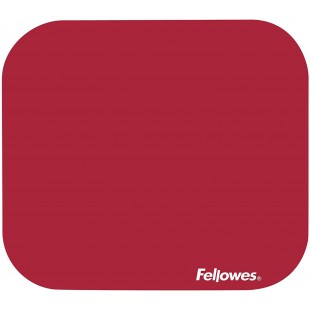 Fellowes Tapis de Souris Basique Rouge