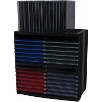 Fellowes 9823102 Rangement pour CD Noir