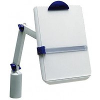 Porte-copies UNIVERSEL avec bras double a  fixer Gris