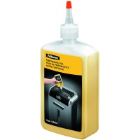 Fellowes 35250 Flacon d'Huile Lubrifiante pour Destructeurs de Documents Coupe Croisee - 355ml & Amazon Basics feuille