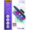 Fellowes 53022 Enhance Pochettes de plastification a  dos adhesif 80 microns A4 - Pack de 100 Transparent & Pochettes de plastif