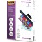 Fellowes 53022 Enhance Pochettes de plastification a  dos adhesif 80 microns A4 - Pack de 100 Transparent & Pochettes de plastif