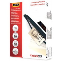 Fellowes Pochettes de plastification 125 microns 83 x 113 mm Transparent