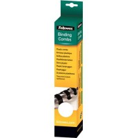 Fellowes - 5330803 - Pack de 25 Anneaux plastiques - 10 mm - Blanc