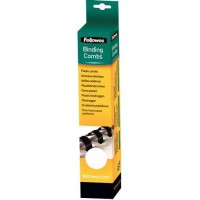 Fellowes - 5331203 - Pack de 25 Anneaux plastiques - 12 mm - Blanc