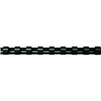 Fellowes - 5346507 - Pack de 100 Anneaux plastiques - 12 mm - Noir