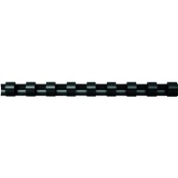 Fellowes - 5346907 - Pack de 100 Anneaux plastiques - 14 mm - Noir