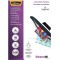 Fellowes 5351111 Pochettes de plastification brillantes Impress 100 microns A4 - Pack de 100 Transparent & 5306002 Pochettes de 