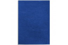 Fellowes 5373902 Delta - Pack de 25 A4 Couvertures de reliure Grain Cuir - Bleu royal