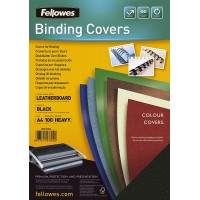 Fellowes 5370402 Black Binding Coque - Binding Covers (Black)
