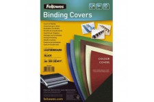 Fellowes 5370402 Black Binding Coque - Binding Covers (Black)
