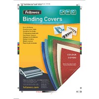 Fellowes - 53763 - Pack de 100 Couvertures PVC A4-300 Microns - Transparent
