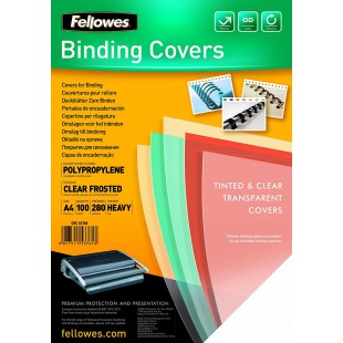 Fellowes Futura Couverture reliure Format A4 Couleurs Assortis