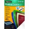 Fellowes - 5378001 - Chromolux - Pack de 100 Couvertures de Reliure Brillantes A4 - Blanc