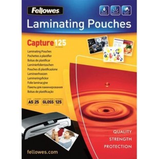 Fellowes Pochettes de plastification A5 125 microns Transparent