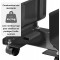 Fellowes - 9169201 - Premium - Support pour Unite Centrale - Graphite