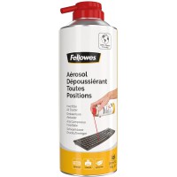 Fellowes Aerosol depoussierant pour le bureau, comprend un embout de precision, toutes positions, 200ml, 9974805