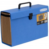 Fellowes 9352201 Trieur Accordeon Handifile Bankers Box - Bleu