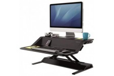 Fellowes Lotus Station de travail ajustable Assis-debout Noir, 13.97x83.19x61.60 cm