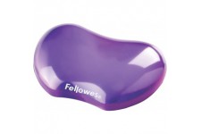 Fellowes Mini Repose Poignet Crystal Gel, Mini Repose-Poignet Ergonomique pour Souris Gel Transparent Violet, 18 x 122 x 88 mm 9