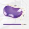 Fellowes Mini Repose Poignet Crystal Gel, Mini Repose-Poignet Ergonomique pour Souris Gel Transparent Violet, 18 x 122 x 88 mm 9