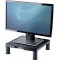 Fellowes support Moniteur Standard, 3 hauteurs possibles, passe-cables integre, pour ecran PC jusqu'a  27kg, gris fonce