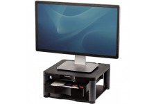Fellowes 9169501 Support Moniteur Premium Plus recycle Gris fonce