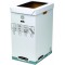 Lot de 5 : Bankers Box 0193201 bacs de recyclage en carton, FSC, blanc/gris