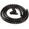 Fellowes gaine range cables spirale, pour ranger et regrouper les cables sur votre bureau, 2m de long, 2cm de diametr