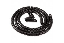 Fellowes gaine range cables spirale, pour ranger et regrouper les cables sur votre bureau, 2m de long, 2cm de diametr