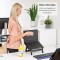 Fellowes Boite 100 Lingettes nettoyantes pour le Bureau, pour les ecrans et autres surfaces, sans alcool, 9970311